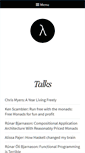 Mobile Screenshot of functionaltalks.org
