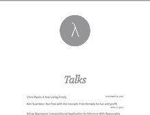 Tablet Screenshot of functionaltalks.org